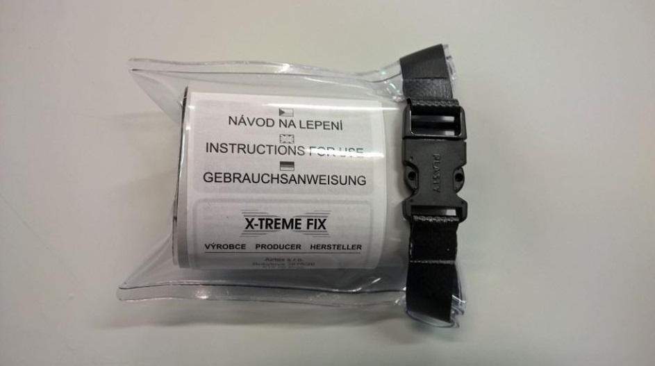 AIRTEX sada lepidla se záplatami X-TREME FIX OUTDOOR, vodot. obal - Obrázek 3