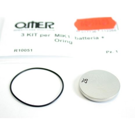 Omer baterie s O-kroužkem pro MIK1