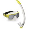Aqualung Sport šnorchlovací set VERSA COMBO YELLOW/WHITE tmavý zorník