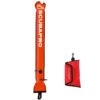 Scubapro bójka s ventilem DECOBUOY DELUXE WITH VALVE 125cm ORANGE