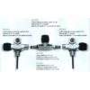 Omer ventil na lahev H valve double tank 10+10  SC 114012