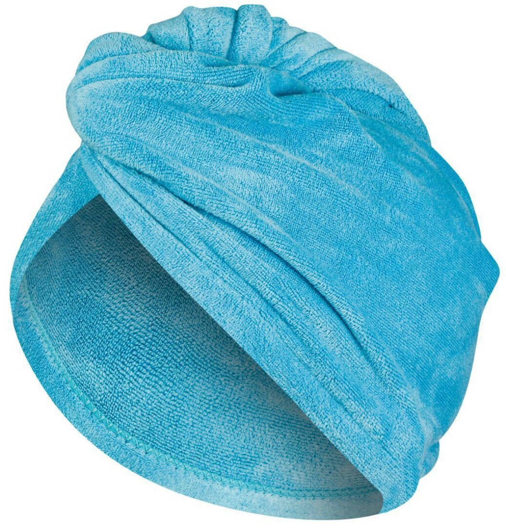 Aqua Speed ručník na vlasy TURBAN HEAD TOWEL, LIGHT BLUE