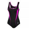 Aqua Speed dámské plavky KATE BLACK/PINK, VITA
