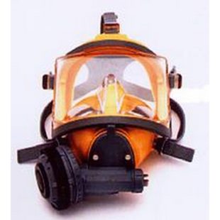 Interspiro celoobličejová maska AGA  MK II žlutý silikon podtlak