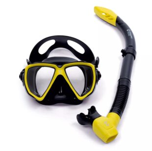 Dynamicnord šnorchlovací set MS-21 BLACK/YELLOW
