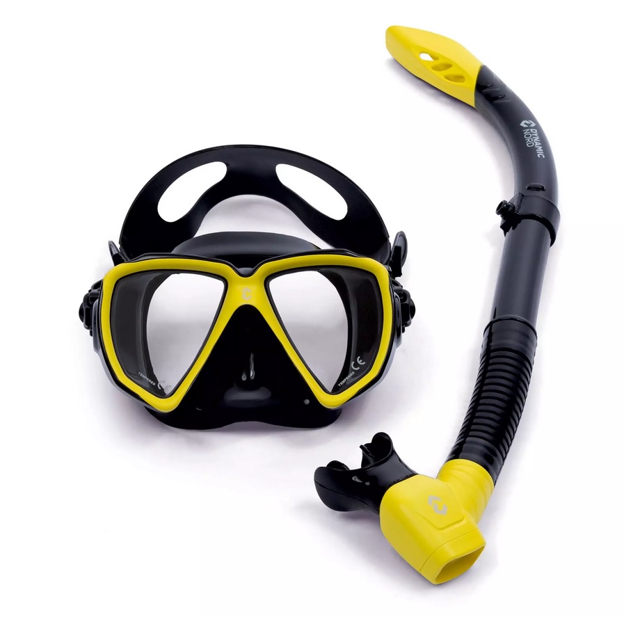 Dynamicnord šnorchlovací set MS-21 BLACK/YELLOW