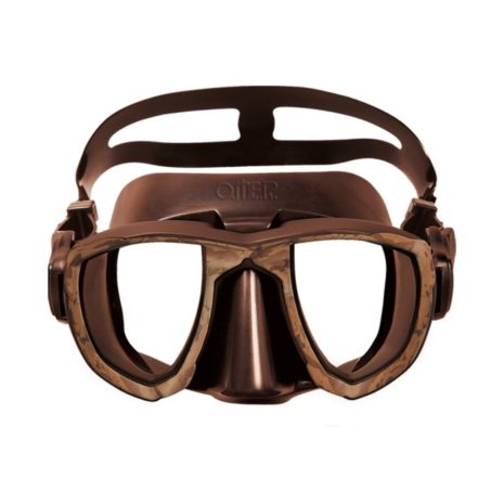 Omer  potápěčské brýle (maska)  Aries 39 Mimetic Brown silikon hnědý