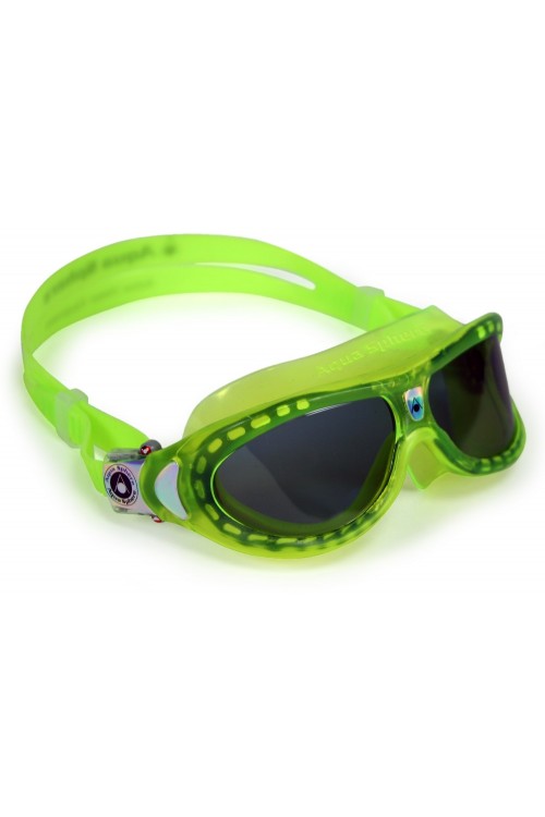 Aqua Sphere plavecké brýle SEAL KID LIME, zatmavený zorník - Obrázek 2