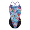 Michael Phelps plavky VINTAGE LADY MULTICOLOR/BLACK OPEN BACK dámské