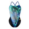 Michael Phelps plavky VITAL LADY MULTICOLOR/BLACK OPEN BACK dámské