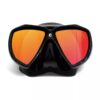 Dynamicnord potápěčské brýle (maska) VM-50 BLACK/REVO MIRROR, zrcadlový zorník